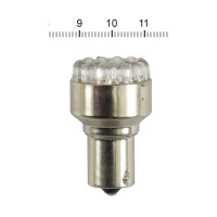 AMBER TAILLIGHT LED BULB, BAY15S SOCKET