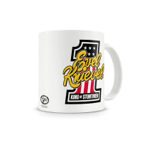 EVEL KNIEVEL KING OF STUNTMEN COFFEE MUG