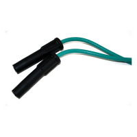 TAYLOR, 8MM PRO COMP UNIV. SPARK PLUG WIRE KIT. TEAL