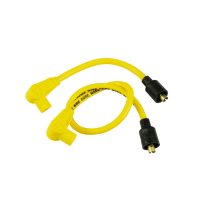 TAYLOR, 8MM METALLIC CORE SPARK PLUG WIRE SET. YELLOW