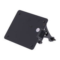 CULT-WERK, SIDE MOUNT LICENSE PLATE BRACKET, BLACK. AUSTRIA