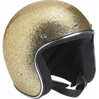 BILTWELL OPEN FACE HELMET DISCO GOLD