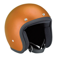 BILTWELL OPEN FACE HELMET FLAT COPPER