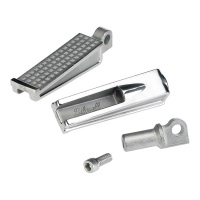 BILTWELL, SANDERSON FOOT PEGS. POLISHED STAINLESS