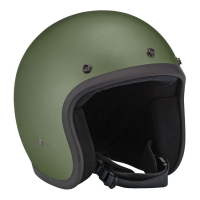 BILTWELL OPEN FACE HELMET FLAT OLIVE