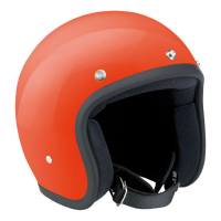 BILTWELL OPEN FACE HELMET HAZARD ORANGE