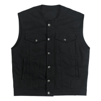 BILTWELL PRIME CUT VEST, BLACK