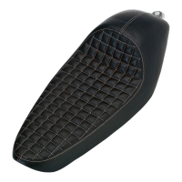 BILTWELL BLACK CHECKER BOARD CAFE SEAT