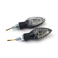 SPADES LED TURN SIGNALS, BLACK