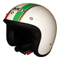 DMD VINTAGE HELMET ITALIAN FLAG, S