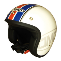 DMD VINTAGE HELMET UK FLAG, WHITE, S