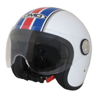 DMD BOB HELMET UK FLAG, WHITE, XS