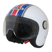 DMD BOB HELMET UK FLAG, WHITE, S