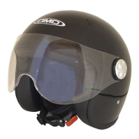 DMD BOB HELMET SOLID, BLACK, XL