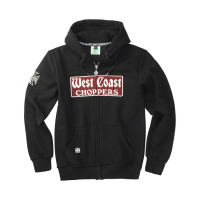 WCC RIDERS ZIP HOODIE BLACK