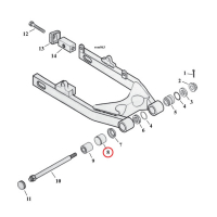 TAKAHAARUKAN PUSLA FXD91-UP (OEM 47624-90A)