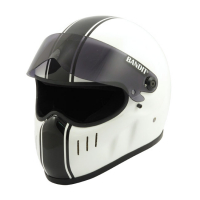 BANDIT XXR CLASSIC EDITION HELMET WHITE/BLACK