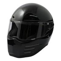 BANDIT FIGHTER HELMET, GLOSS BLACK, S