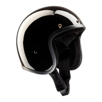 BANDIT GLOSS BLACK JET HELMET