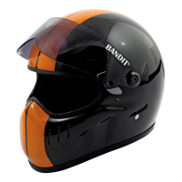 BANDIT XXR RACE EDITION HELMET BLACK/ORANGE