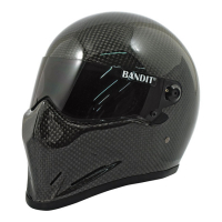 BANDIT HELMET CRYSTAL CARBON