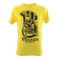 HOLY FREEDOM ROCKER YELLOW T-SHIRT, M