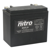 NITRO, AGM HVT BATTERY, 19AH 12V