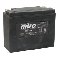 NITRO, AGM HVT BATTERY, 22AH 12V