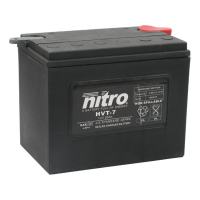 NITRO, AGM HVT BATTERY, 28AH 12V