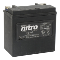 NITRO, AGM HVT BATTERY, 12AH 12V