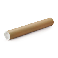 POSTAL TUBE 85 CM, BROWN