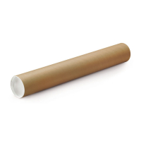 POSTAL TUBE 64CM, BROWN