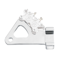 PM, REAR 4-P CALIPER BRACKET, 11.5". POLISHED