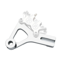 PM, REAR 4-P CALIPER BRACKET, 11.5". POLISHED