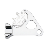 PM, REAR 4-P CALIPER BRACKET, 11.5". POLISHED