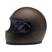 BILTWELL GRINGO HELMET FLAT CHOCOLATE