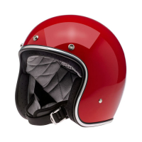 BILTWELL BONANZA HELMET GLOSS BLOOD RED