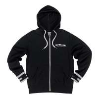 BILTWELL BASIC ZIP HOODIE BLACK