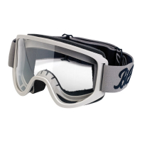 Biltwell Moto 2.0 Script goggles titanium