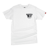 BILTWELL SKULLS T-SHIRT WHITE