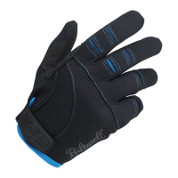 BILTWELL MOTO GLOVES BLACK/BLUE