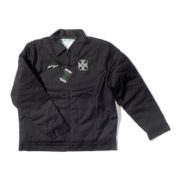 WCC,RETRO SKULL, WORKERJACKET, BLACK, S