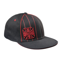 WCC FLAT PEAK CAP, MALTESE CROSS