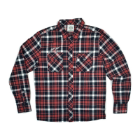 WCC FINNLEY SHIRT, RED/BLACK, SIZE S