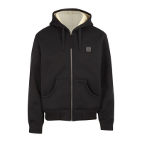 WCC SHERPA LINED HOODIE BLACK