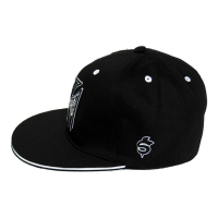 WCC OG CROSS FLATBILLER CAP, BLACK