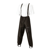 NELSON RIGG ASTON RAIN PANTS, BLACK