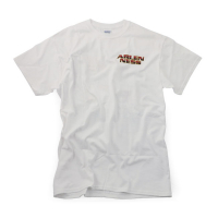 RED BAGGER T-SHIRT, WHITE S