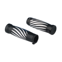 TWISTER BILLET GRIPS, BLACK