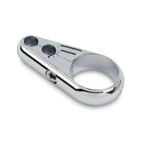 RADIUS BILLET CABLE CLAMP, CHROME